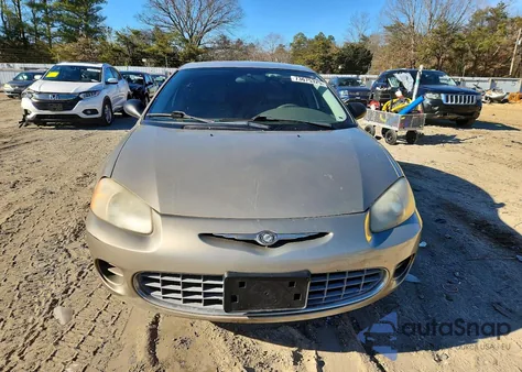2002 Chrysler Sebring Lx z USA, uszkodzony, nr VIN 1C3EL46X52N339016